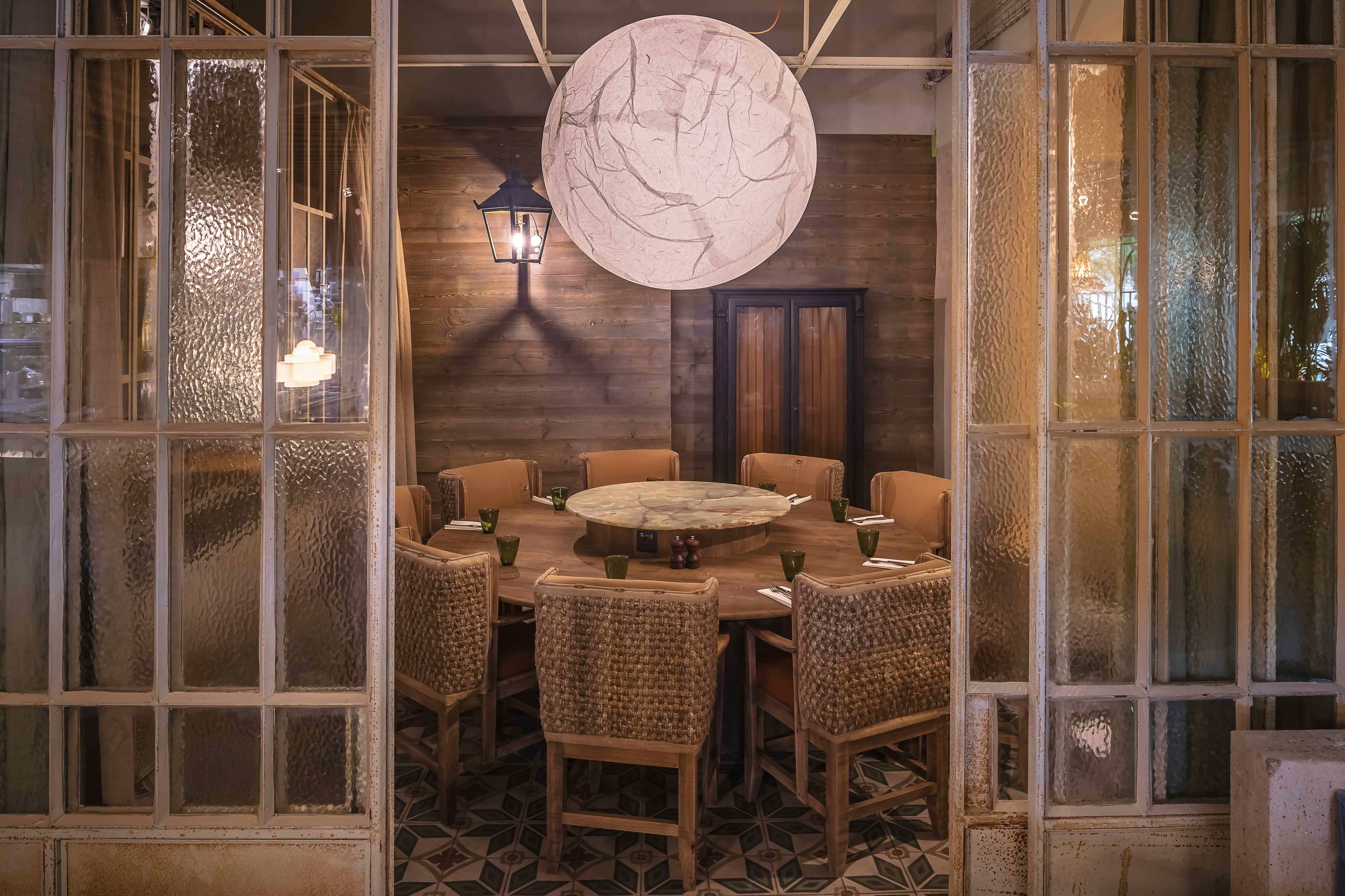 Private Dining Room - The Courtyard, Riding House Bloomsbury 